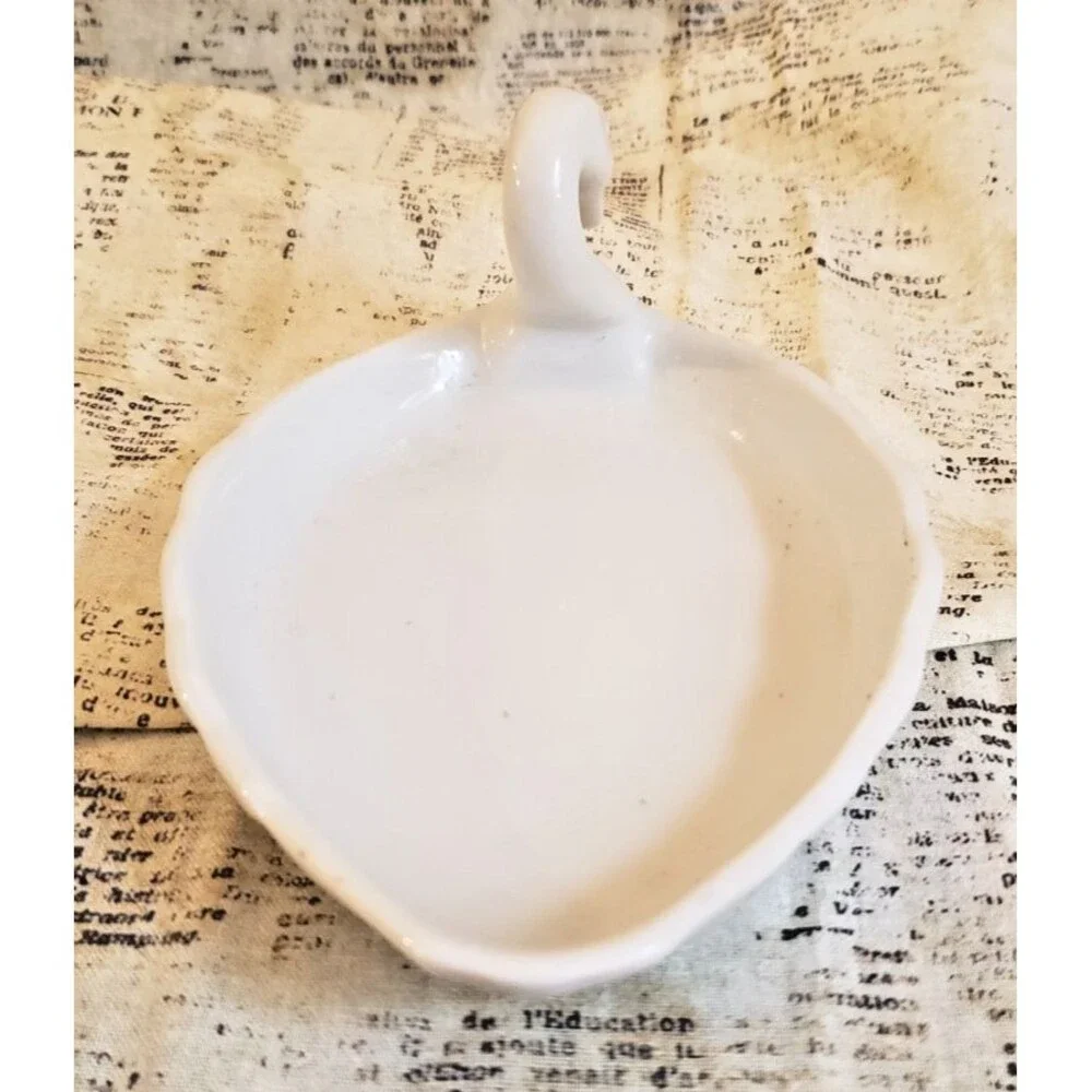 Whimsical, Elegant, Timeless -  Vintage Ben Rickert White Swan Soap Dish